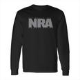 Nra National Rifle Association Logo Long Sleeve T-Shirt