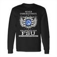 Old Man- Graduated From Fsu- Fayetteville State University Long Sleeve T-Shirt