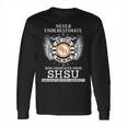 Old Man- Graduated From Shsu- Sam Houstan State University Long Sleeve T-Shirt