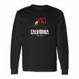 One Love California Bear Reggae Cali Vacation Tee Long Sleeve T-Shirt