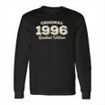 Original 1996 Vintage 25Th Birthday Turning 25 Years Old Long Sleeve T-Shirt