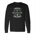 Original Irish Legend Mcgregor Irish Family Name Long Sleeve T-Shirt