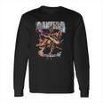 Pantera Official Cowboys From Hell Riding Skeleton Long Sleeve T-Shirt