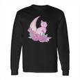 Pastel Goth Kawaii Cat Vaporwave Aesthetic Long Sleeve T-Shirt