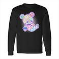 Pastel Kawaii Cute Goth Punk Teddy Bear Long Sleeve T-Shirt