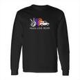 Peace Love Deliver Fedex Express Long Sleeve T-Shirt