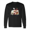 Peace And Love Are All We Need Volkswagen Bus Snoopy Shirts Long Sleeve T-Shirt