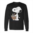 Peanuts Snoopy Easter Basket Long Sleeve T-Shirt