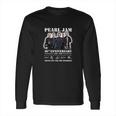 Pearl Jam Art Print Long Sleeve T-Shirt