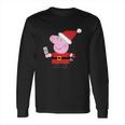 Peppa Pig And White Claw Long Sleeve T-Shirt