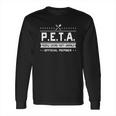 Peta People Eating Tasty Animals Long Sleeve T-Shirt