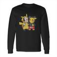 Pikachu And Mickey Long Sleeve T-Shirt