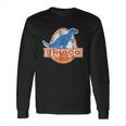 Pixar Cars Iconic Dinoco Dinosaur Logo Long Sleeve T-Shirt