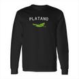 Platano Dominican Artwork Long Sleeve T-Shirt