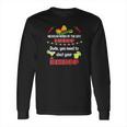 Play On Words Bishop Funny Mexican Party Drinking Shirts Long Sleeve T-Shirt