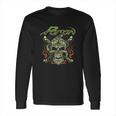 Poison Band With Skull Long Sleeve T-Shirt