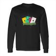 Poker Card Deck Ace Diamond Heart Gambling Spade Long Sleeve T-Shirt