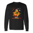 Pooh Bear Happy Hallothanksmas Long Sleeve T-Shirt