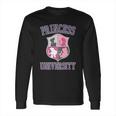 Princess University College Text Logo Long Sleeve T-Shirt