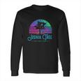 Psychedelic Joshua Tree National Park Retro Road Trip Long Sleeve T-Shirt