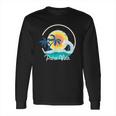 Pura Vida Costa Rica Toucan Tropical Surf Beach Gift Long Sleeve T-Shirt