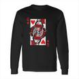 Queen Of Hearts Vintage Valentine Day Long Sleeve T-Shirt