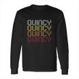 Quincy Ma Vintage Style Long Sleeve T-Shirt