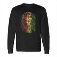 Rasta Reggae Lion Sunglass Art Gift For Rastafarian Lover Long Sleeve T-Shirt