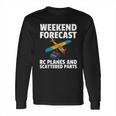 Rc Plane Gift For Rc Pilot Model Airplane Lover Long Sleeve T-Shirt