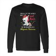 Red Hair Majestic Unicorn Funny Ginger Head Pride Long Sleeve T-Shirt