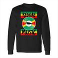 Reggae Music Jamaica Long Sleeve T-Shirt