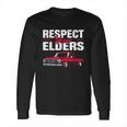 Respect Your Elders Classic Lowrider C10 Vintage Truck Long Sleeve T-Shirt