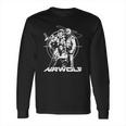 Retro Airwolf Mono Art Long Sleeve T-Shirt