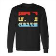 Retro Pug Logo Long Sleeve T-Shirt