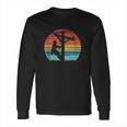 Retro Style Electric Cable Lineman Long Sleeve T-Shirt