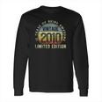 Retro Vintage 2010 12Th Birthday 12 Years Old Being Awesome Long Sleeve T-Shirt