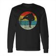 Retro Vintage Sumo Long Sleeve T-Shirt