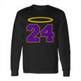 Rip Kobe 24 Halo Angel Tribute Long Sleeve T-Shirt