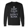 Ripple Junction Doctor Who Keep Calm And Dont Blink Long Sleeve T-Shirt