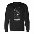 Rogue Wolf Death Retro Dark Symbol Ghoulish Goth Lover Gift Long Sleeve T-Shirt