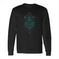 Sacred Geometry Magic Cube Totem Shirt Long Sleeve T-Shirt