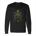 Sacred Geometry Science Egyptian Long Sleeve T-Shirt