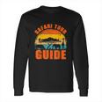 Safari Tour Guide Halloween Costume Animal Gift Long Sleeve T-Shirt