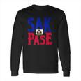 Sak Pase Art Cute Haitian Creole Pride Long Sleeve T-Shirt