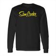 Sam Cooke Print Design Long Sleeve T-Shirt