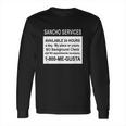 Sancho Services Long Sleeve T-Shirt