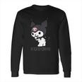 Sanrio Kuromi Backside Logo Long Sleeve T-Shirt