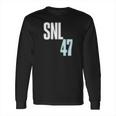 Saturday Night Live Season 47 Show 6 Concert Long Sleeve T-Shirt