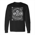 All Seeing Eye Illuminati Dollar Bill Funny Long Sleeve T-Shirt