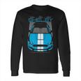 Shelby Gt350 Grabber Blue Long Sleeve T-Shirt